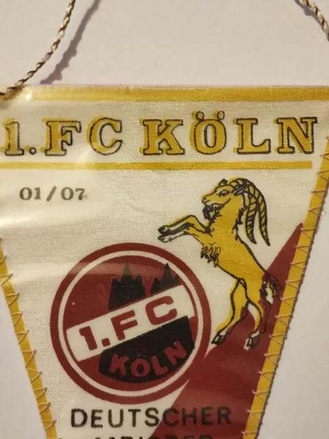 1.Fc Köln Wimpel Fussball Bundesliga Sport Fanartikel Pennant Football Sammlung