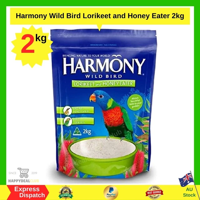 Harmony Wild Bird Lorikeet and Honey Eater 2Kg | BRAND NEW | FREE SHIPPING AU