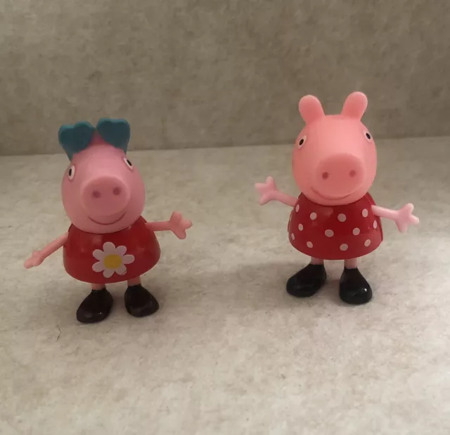 Peppa Pig Friends Two Figures Together Lot