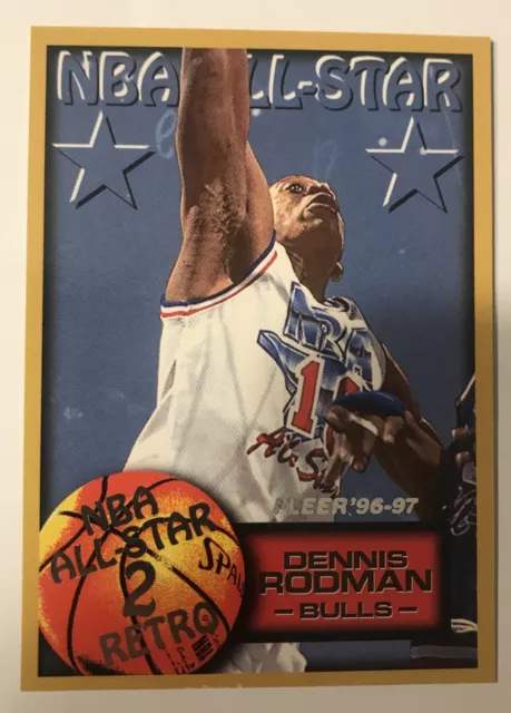 Sold at Auction: (Mint) 1996-97 Fleer NBA All-Star 10 Retro Michael Jordan  #282 Basketball Card