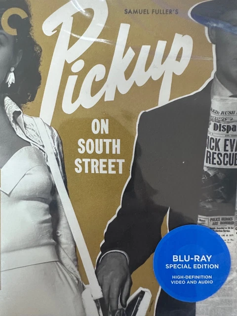 PICKUP ON SOUTH STREET (1953) BLURAY BRAND NEW! Criterion #224 *Region A*