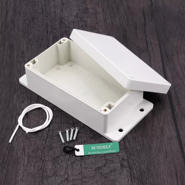Waterproof Plastic Cover Project Electronic Case Instrument Enclosure Box Home 3