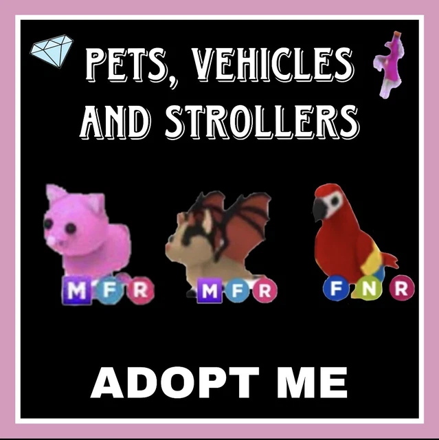 ADOPT ME PETS and more! Fly Ride/Neon/Mega Same Day DeliveryCheap