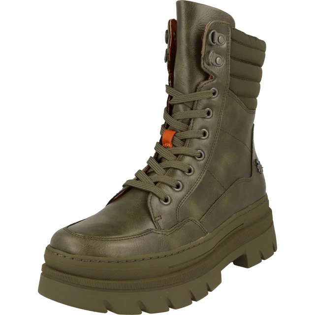 Marco Tozzi by GMK Chaussures Femmes Bottes D'Hiver Fourrées 2-86201-41 Olive