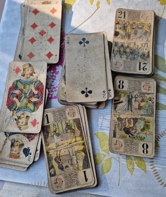 ANCIEN JEU DE CARTES : B.P. GRIMAUD N° 90 POKER