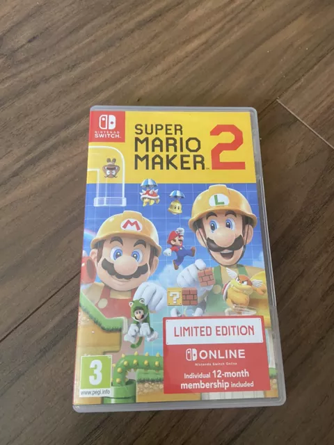 Super Mario Maker 2 -- Standard Edition (Nintendo Switch, 2019)