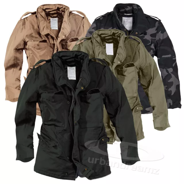 Surplus M65 2in1 Herren Jacke Winterjacke Parka abnehmbare Innenjacke Feldjacke