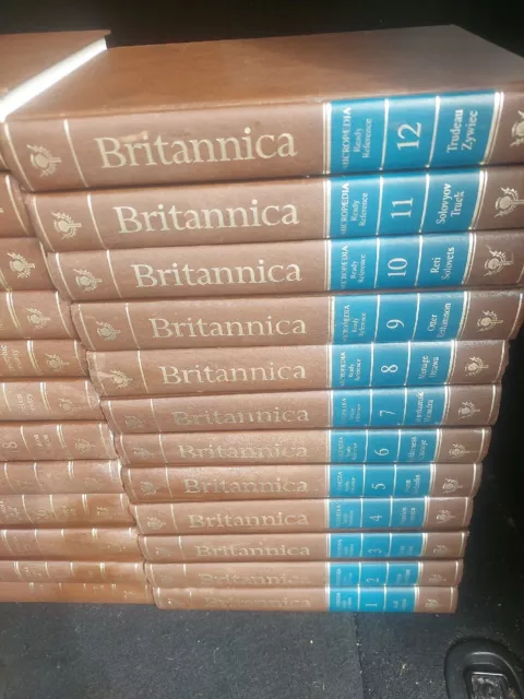 Encyclopedia Britannica 15th edition 1986 set of 32