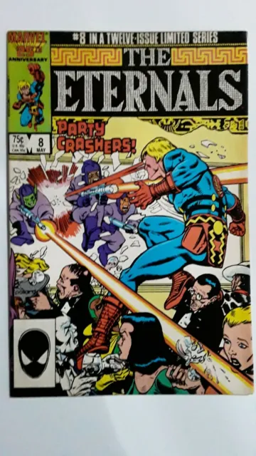 The Eternals #8 1986 Marvel comics. Vf+