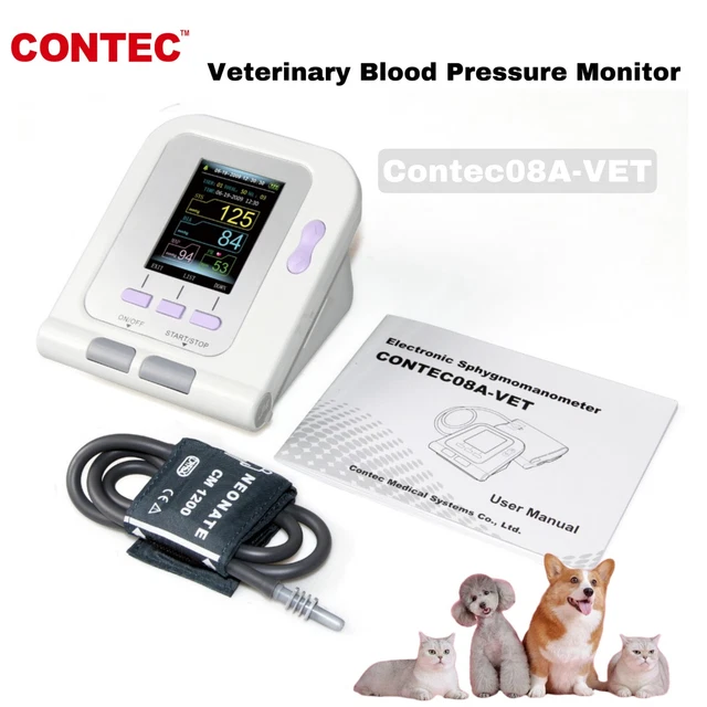 Medizinische Tierärztin, Blutdruckmessgerät, Contec08AVETPuls-Meter Hund/ Katze.