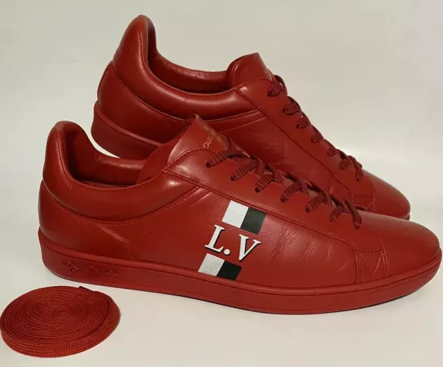 Louis Vuitton Luxembourg LV monogram sneaker leather 7.5 LV or 8.5 US 41.5  EUR *