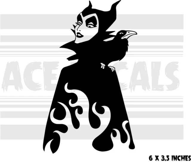 Maleficent - Sleeping Beauty - Car laptop vinyl decal sticker