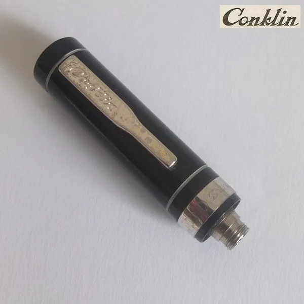 vintage Conklin Duragraph ballpoint pen cap (upper barrel) c.1990—good condition