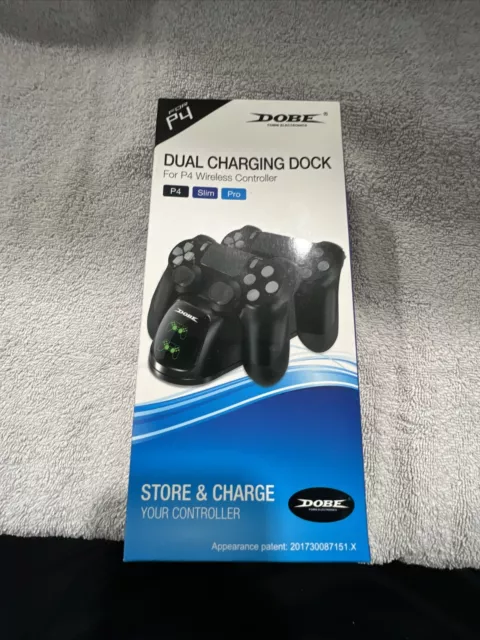 NEW - DOBE Dual Charging Dock For PS4 Controller