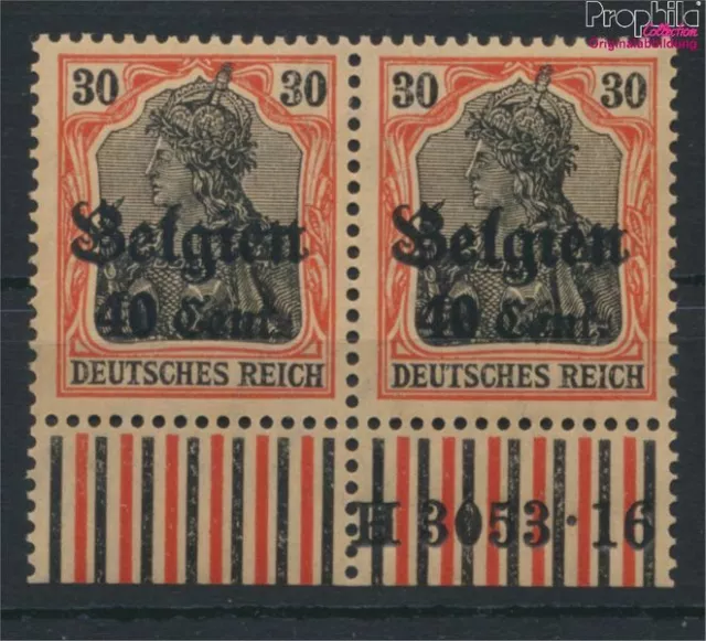 Briefmarken Dt. Landespost in Belgien 1916 Mi 19 HAN postfrisch (9776566