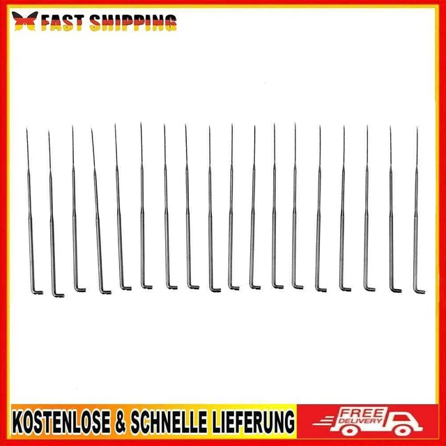18pcs 7.9cm Metal Fine Needle Felting Hand Tools DIY Accessory