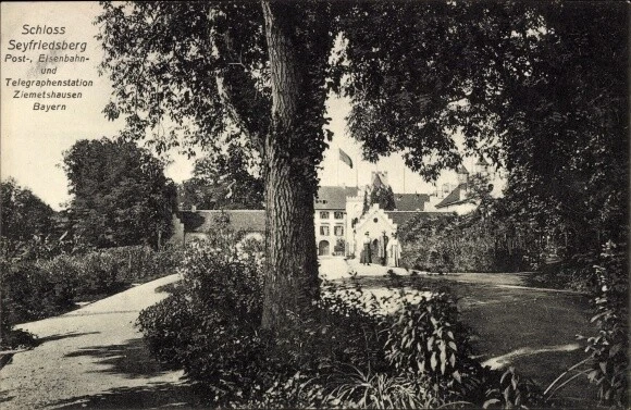 Ak Ziemetshausen in Schwaben, Schloss Seyfriedsberg - 3637213