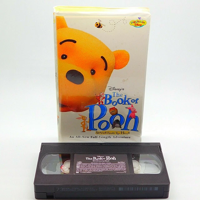 PLAYHOUSE DISNEY THE BOOK OF POOH Movie VHS Video Tape Clamshell 2001