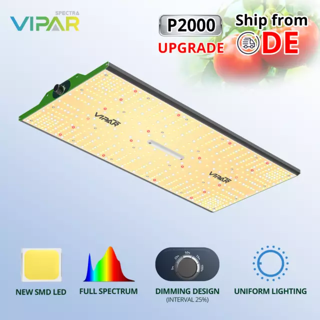 2023 NEWEST VIPARSPECTRA P2000 LED Grow Light pflanzenlampe Zimmerpflanzen