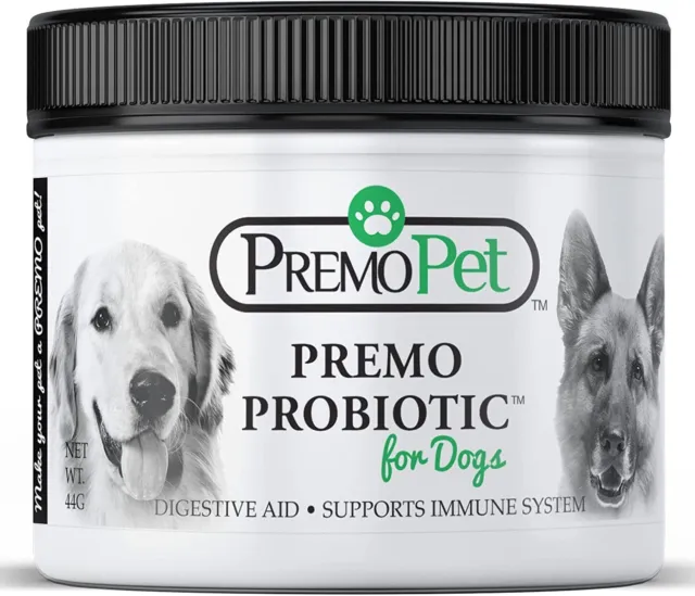 PROBIOTIC FOR DOGS – PremoPet - Pet Digestive Enzymes – Stomach Upset, Diarrhea