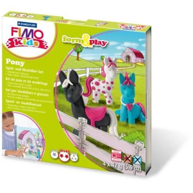 STAEDTLER FIMO® kids Form & Play Space Kreativset Modellieren