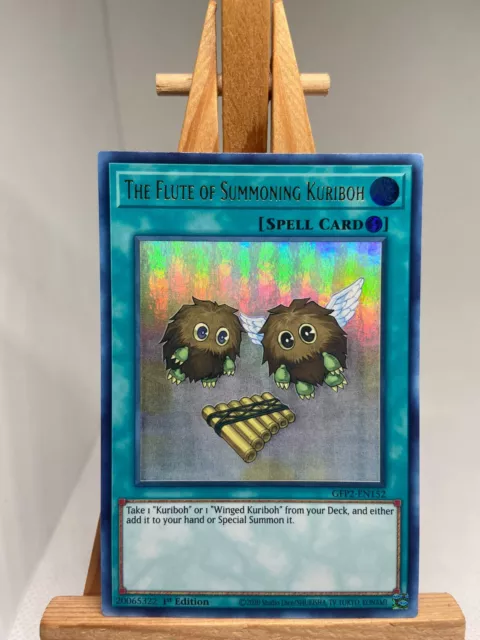 The Flute Of Summoning Kuriboh - Ultra Rare 1st Edition GFP2-EN152 - NM - YuGiOh