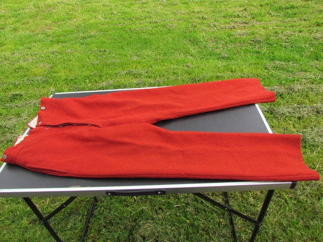 PANTALON GARANCE MODÈLE 1867 Original Pioupiou Aout 14 Infanterie