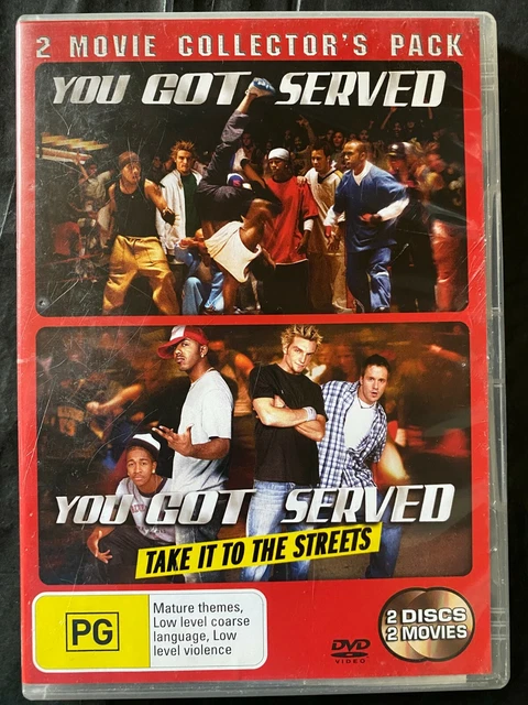 YOU GOT SERVED 1 2 TAKE IT TO THE STREETS DVD R4 LIKE NEW FREE