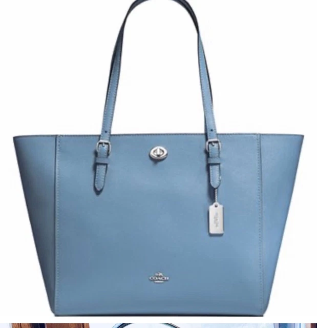 COACH 29086 Genuine Leather TurnLock Tote Purse-**FREE SHIPPING-US SELLER-NWOT