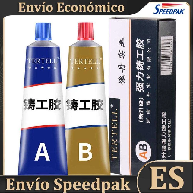 2x AB Glue Metal Glue Cast Iron Repair Crackle Welding Agent Tool (50g) es