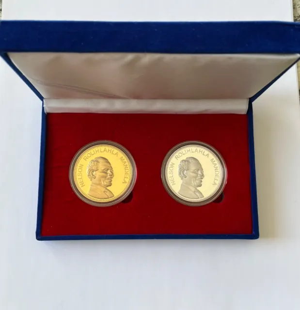 South Africa Nelson Mandela 1994 - 1999 President Medal Set