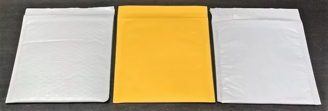 Choose QTY of Tuff, Kraft, or Poly | Padded Bubble Mailers Shipping Envelopes