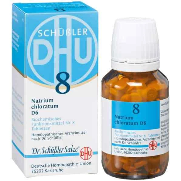 BIOCHEMIE DHU 8 Natrium chloratum D 6 Tabletten 200 St