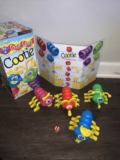 1999 Don't Break the Ice Game by Milton Bradley Vintage Cootie Games