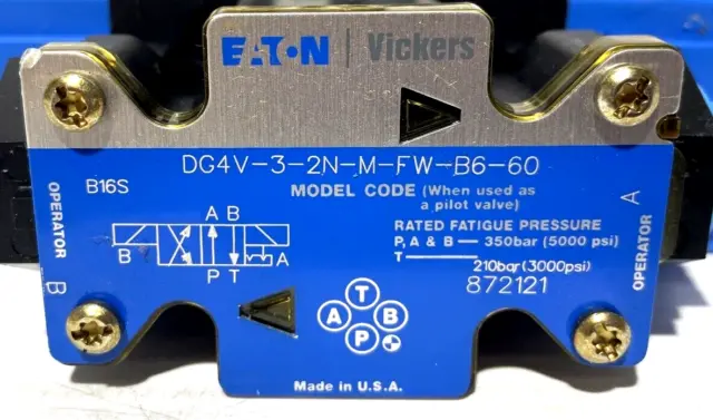 Vickers Dg4V-3-2N-M-Fw-B6-60 Directional Control Valve