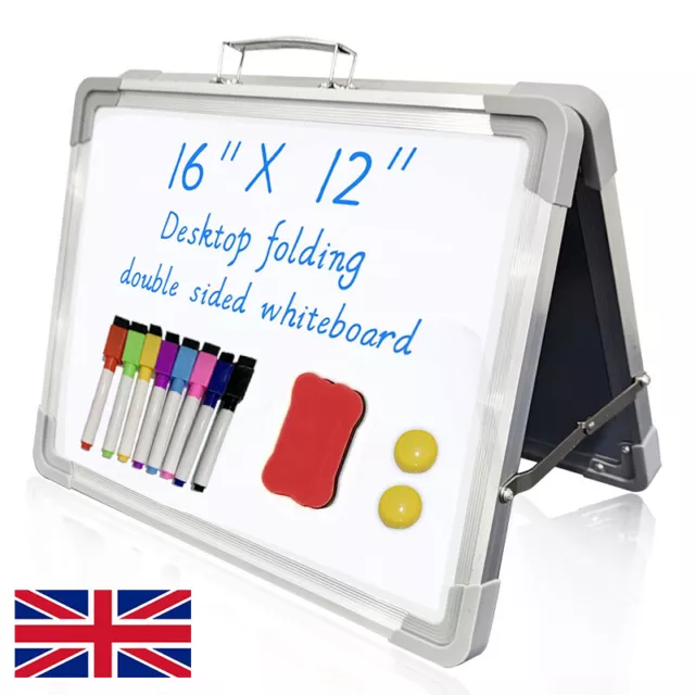 Kid Dry Magnetic Double Sided Whiteboard Markers for Classroom Office Travel UK