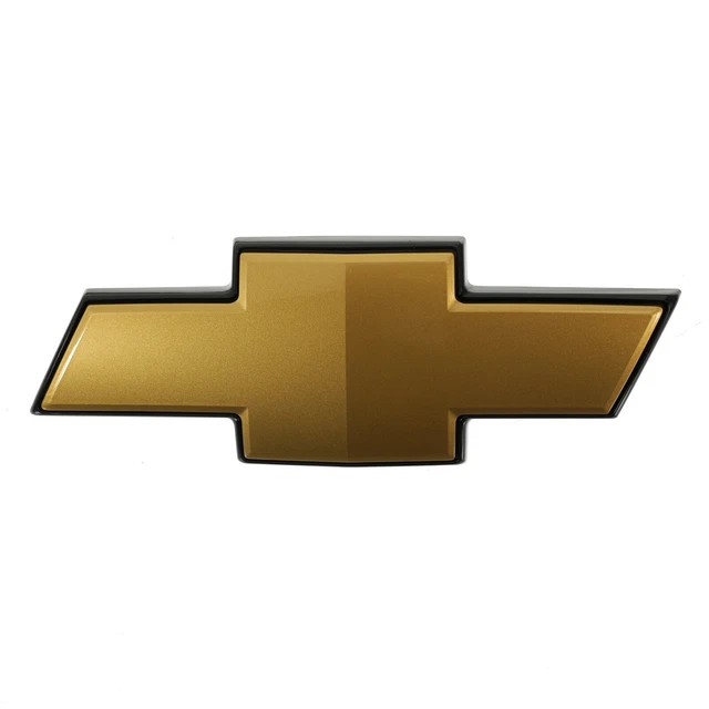 OEM NEW FRONT Grille Bowtie Emblem Gold 07-14 Avalanche Suburban Tahoe