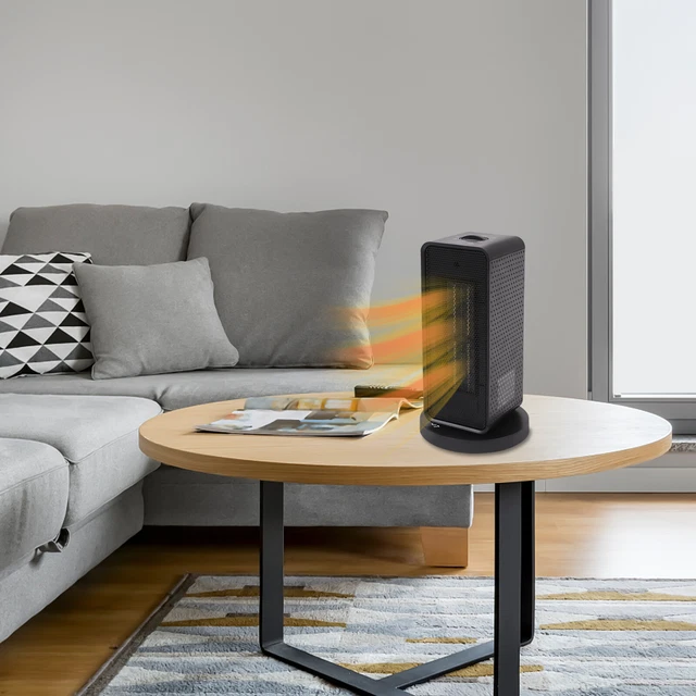 Keramik Heizlüfter 1200W Bad Mobile Elektro Heizung Schnellheizer Heizstrahler