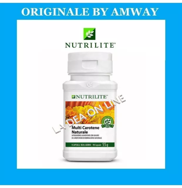 Multi Carotene Multicarotene Naturale 90 capsule NUTRILITE Amway