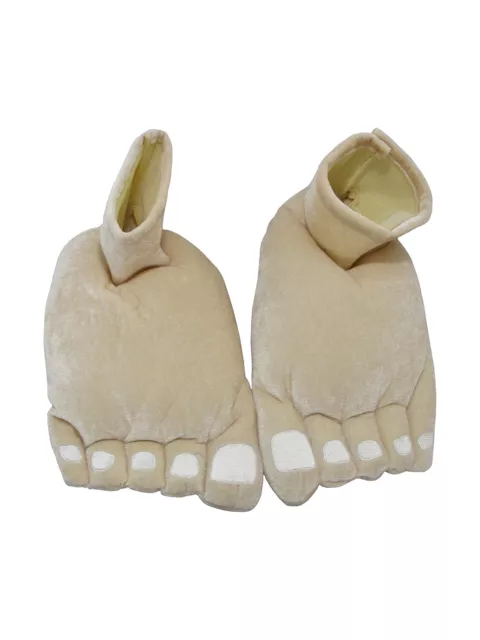 Adult Giant Jumbo Funny Feet Slippers Caveman Feet Shoe Covers Costume Accessory