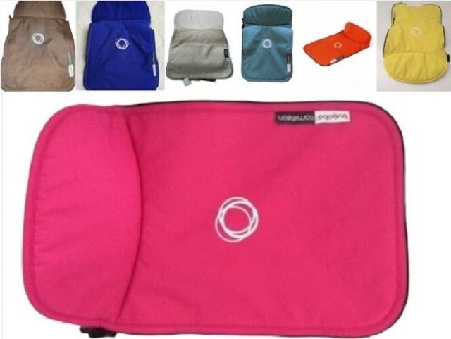 Bugaboo Cameleon 1 2 3 Pram Carrycot Apron Tailored Cover Canvas Fleece Red Pink