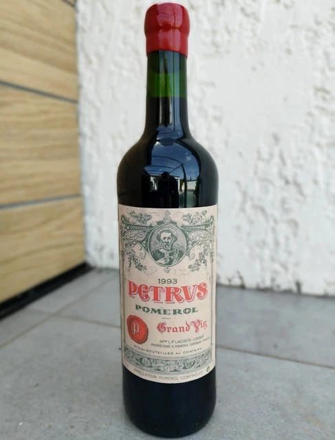 Petrus pomerol 1993 objet publicitaire decoration