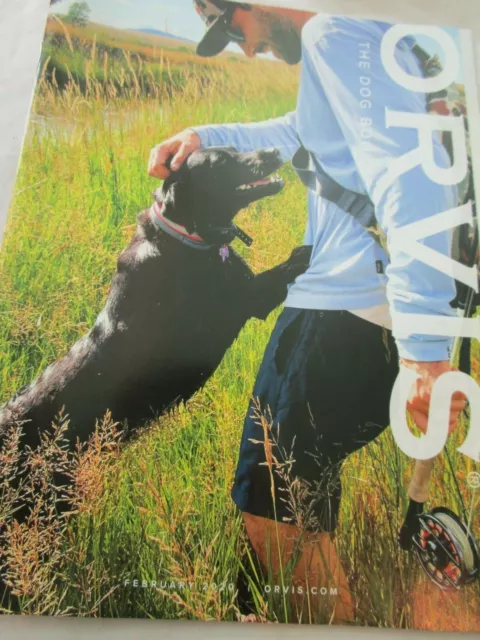 Orvis The Dog Book February 2020 Brand New