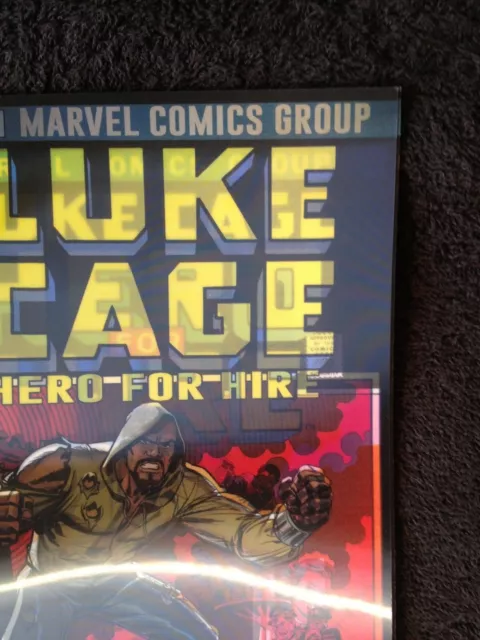 *KEY COMIC* LUKE CAGE # 166 LENTICULAR CVR HERO FOR HIRE #1 (Marvel ...