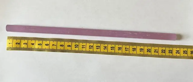 [H] Nd:YAG Laser Rod 11x230mm (~50g) Lapidary Crystal, Laboratory Seconds - Read