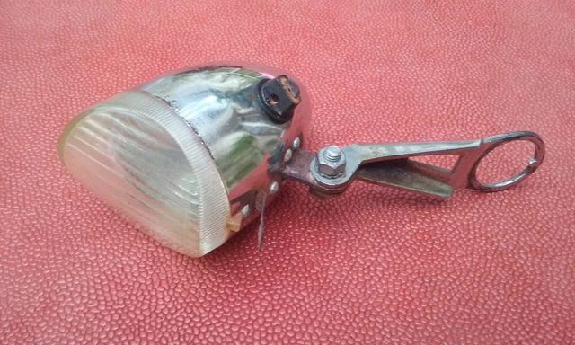 Phare Avant Vélo Soubitez – Vintage – Made In France – Pour Route Ou Ville