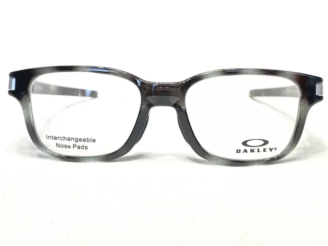 NEW OAKLEY LATCH SS OX8114 0352 Mens Polished Grey Tortoise