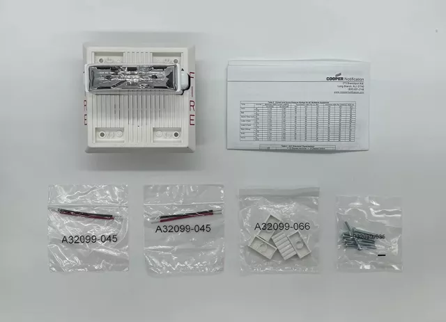 Wheelock White Strobe Signal 24 VDC Weatherproof MTWP-24MCWH-FW