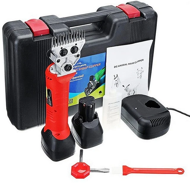 12V 300W Rechargeable Wireless Electric Sheep Shears Batteries Clippers G5R1