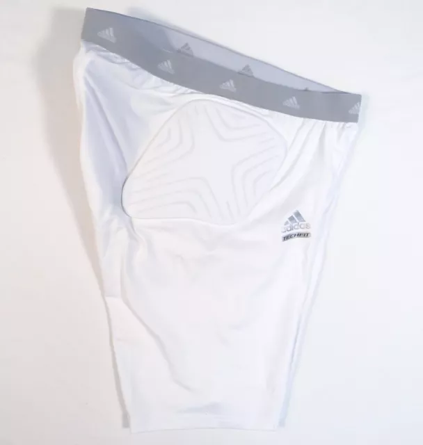 ADIDAS CLIMALITE TECHFIT White Moved 3 Pad Compression Padded